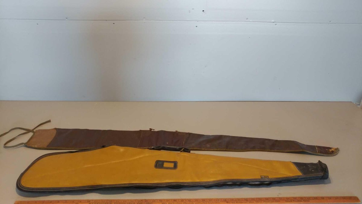 (I-7) KOLPIN GUN CASE & LEATHER GUN CASE, (ITEMS AT ZIELSDORF AUCTIONS)