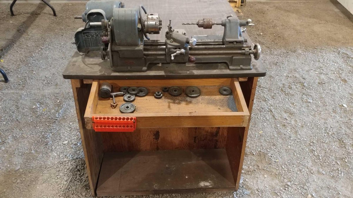 (I-592) CRAFTSMAN TURNING LATHE, 1/2 HP (LOCATED AT ZIELSDORF AUCTIONS)