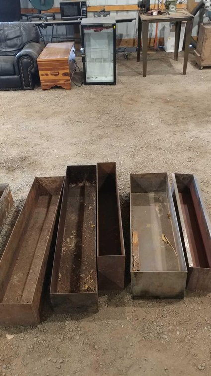 (I-591) (5) BLUEING TANKS (LOCATED AT ZIELSDORF AUCTIONS)