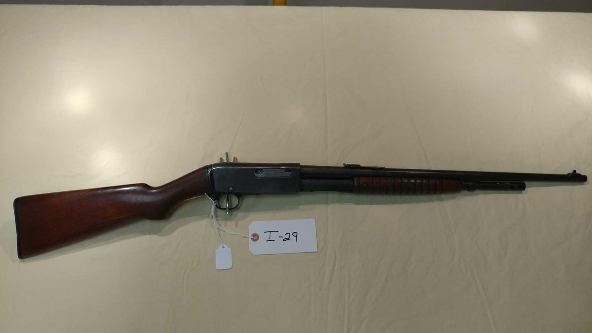 (I-29)  REMINGTON, 30 CAL REM, PUMP, SN# C1768 (LOCATED AT MIKES GUN SHOP IN BENSON MN, FOR MORE INF
