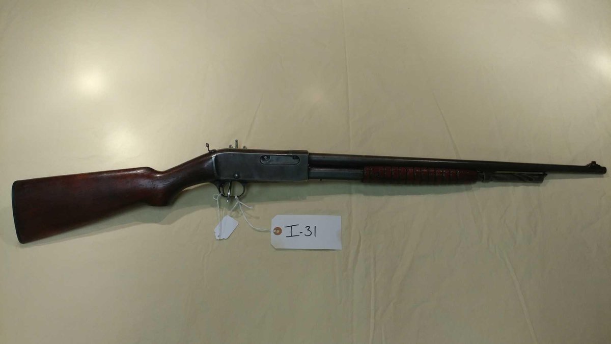 (I-31) REMINGTON, 30 CAL REM, PUMP, SN# C6378 (LOCATED AT MIKES GUN SHOP IN BENSON MN, FOR MORE INFO