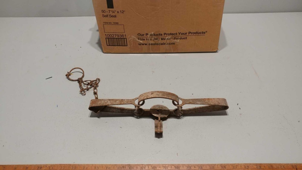 (I-570) APPROX (8) LONG SPRING FOOT HOLD TRAPS (LOCATED AT ZIELSDORF AUCTIONS)