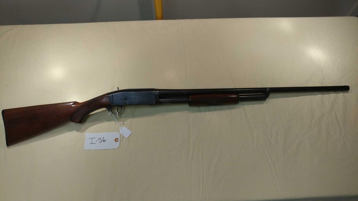 (I-56) REMINGTON MODEL 29, 12 GA, PUMP, FULL CHOKE BARREL, BOTTOM EJECT, SN# 31872 (LOCATED AT MIKES