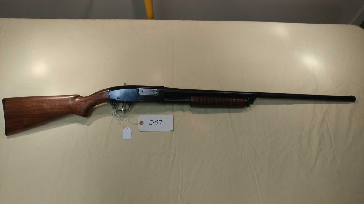 (I-57) REMINGTON MODEL 31, 12 GA 2 3/4", PUMP, MODIFIED BARREL, SN#63254 (LOCATED AT MIKES GUN SHOP 