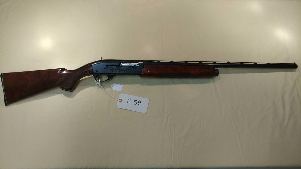 (I-58) REMINGTON MODEL 1100, SEMI-AUTO, 20 GA 2 3/4" SHELL, SKEET BARREL, SN# M220029X (LOCATED AT M