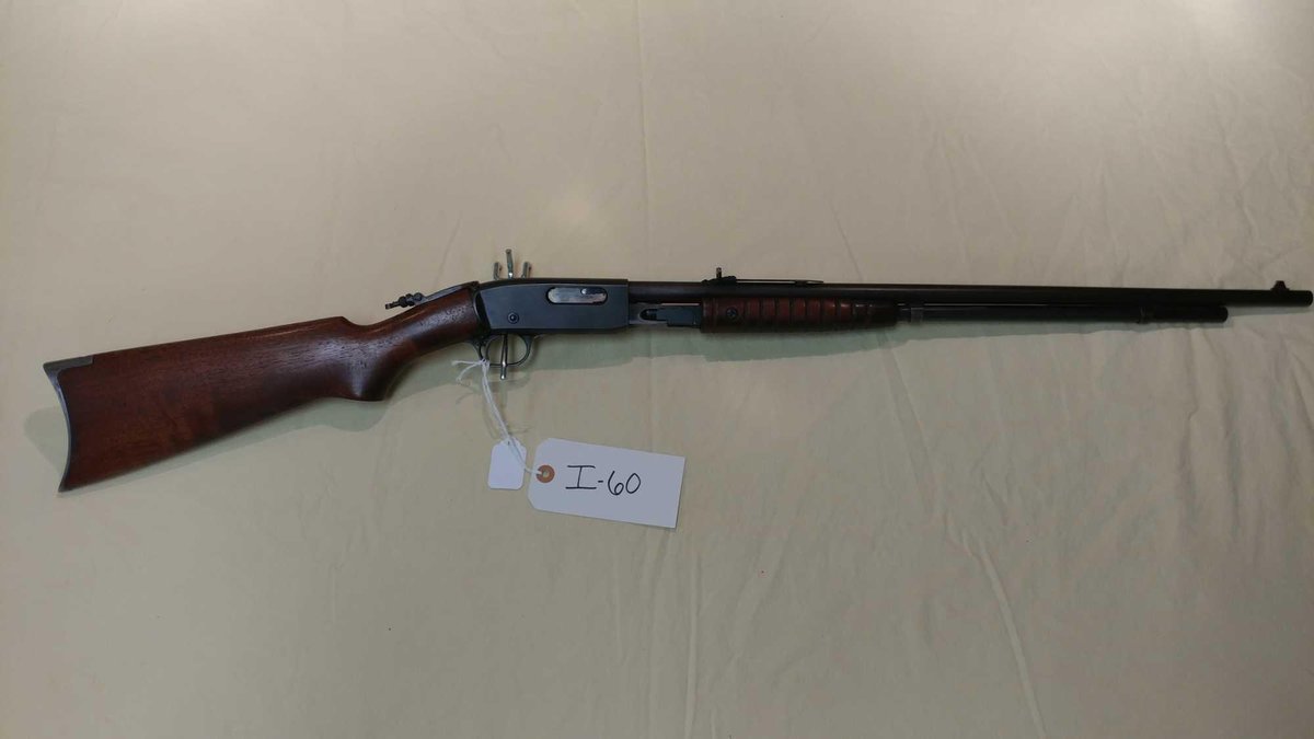 (I-60) REMINGTON MODEL 25, 25-20 CAL, PUMP, SN# 32224 (LOCATED AT MIKES GUN SHOP IN BENSON MN, FOR M