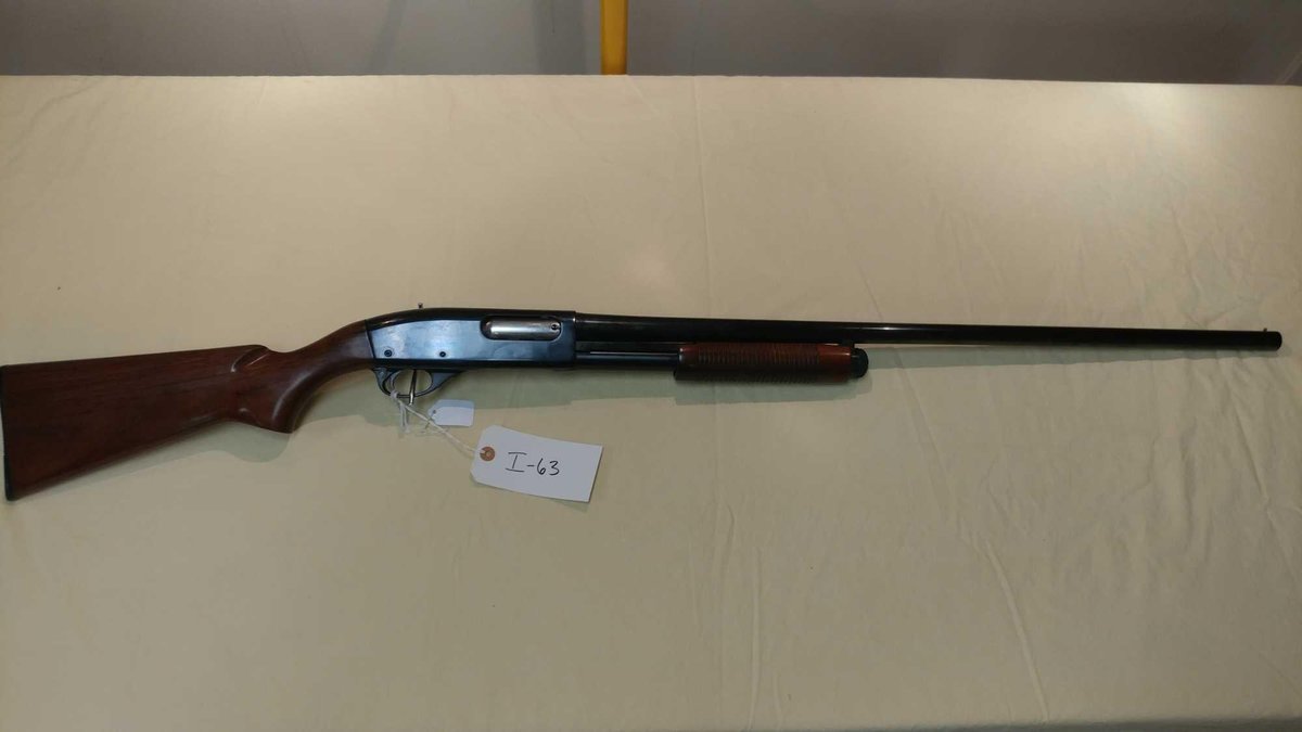 (I-63) REMINGTON MODEL 870 "WINGMASTER", 12 GA 2 3/4" SHELL OR SHORTER, FULL CHOKE BARREL, PUMP, SN#