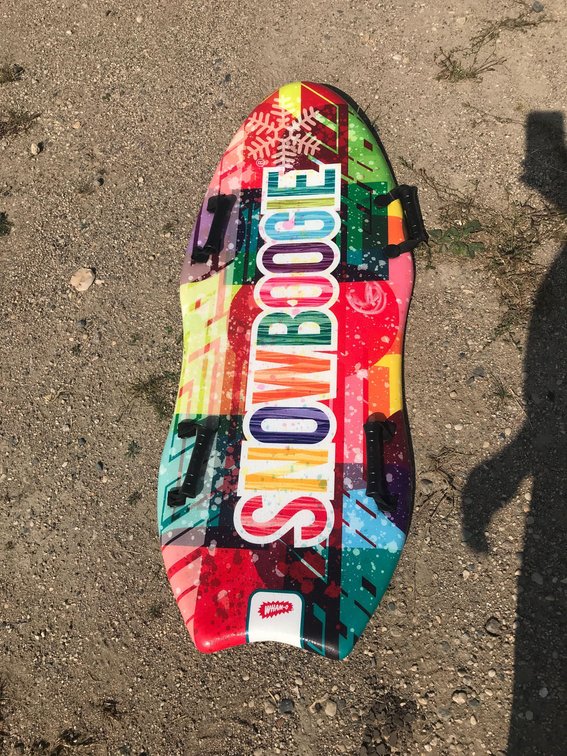 (I-6) SNOW BOOGIE BOARD (ITEM AT ZIELSDORF AUCTIONS)