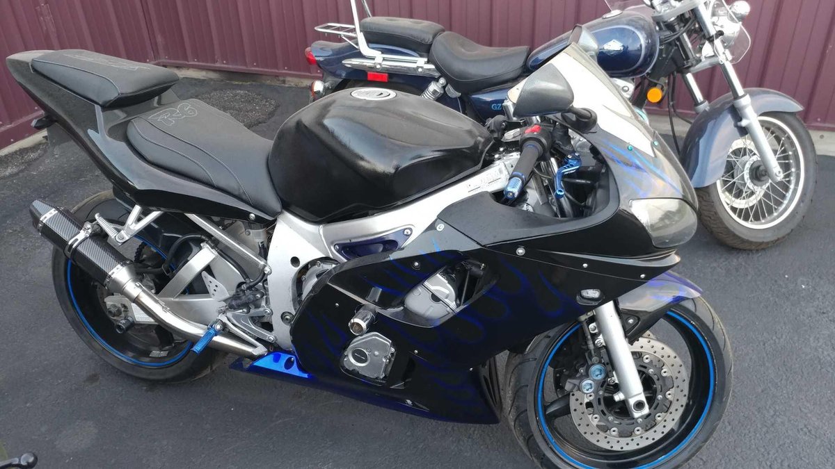 (I-21) (TITLE) 2002 YAMAHA YFZ R6 33,000 MILES, 2003 UPGRADED TRANSMISSION, ADJUSTED VALVES & TIMING