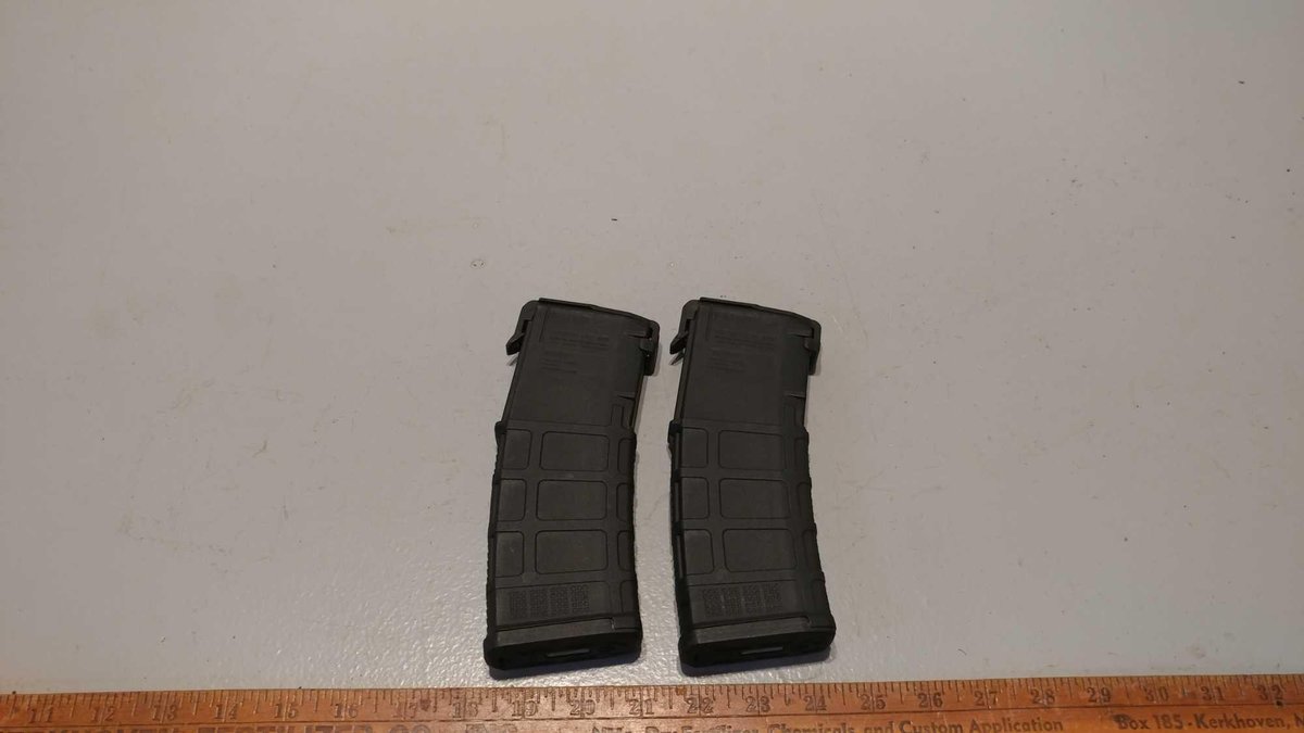 (I-223) (2) 30 MAG PULL P MAGS 5.56 MM (ITEM AT ZIELSDORF AUCTIONS)