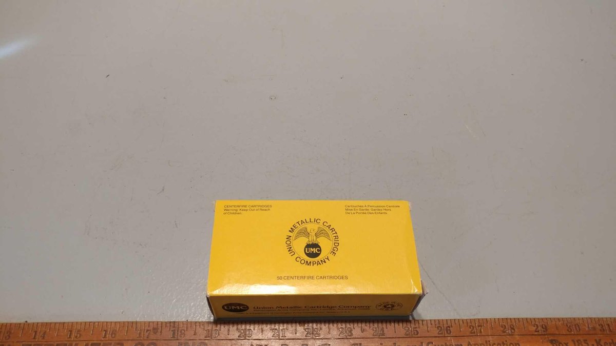 (I-232) .44 MAGNUM (1) UNION METALLIC CARTRID - 50 BRASS CASE 180 GR JACKETED SOFT POINT CARTRIDGES 