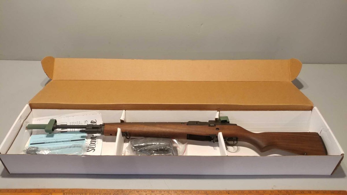 (I-201) SPRINGFIELD ARMORY M1A .308 WINCHESTER 7.62X51 MM, LOADED WITH MATCH GRADE BARREL, INCLUDES 