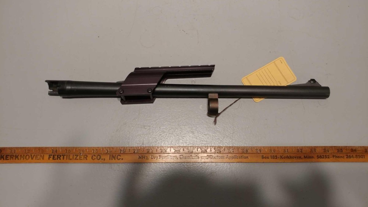 REMINGTON 870 12 GAUGE 2-3/4 OR 3" 28" SLUG BARREL WITH SCOPE MOUNT (ITEM AT ZIELSDORF AUCTIONS)