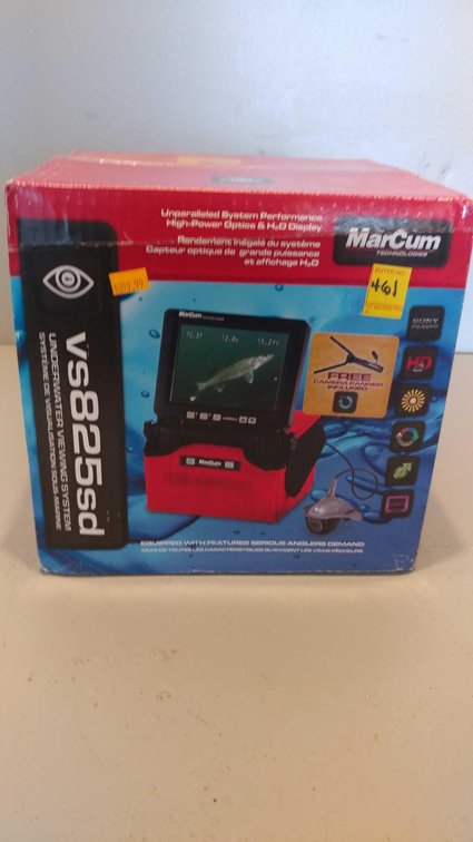 (I-461) MARCUM VS825SD UNDERWATER VIEWING SYSTEM, (NEW IN BOX), (ITEM AT ZIELSDORF AUCTION)