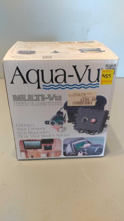 (I-457) AQUA-VU, MULTI-VU COMPLETE UNDERWATER CAMERA ADAPTER SYSTEM, (NEW IN BOX), (ITEM AT ZIELSDOR