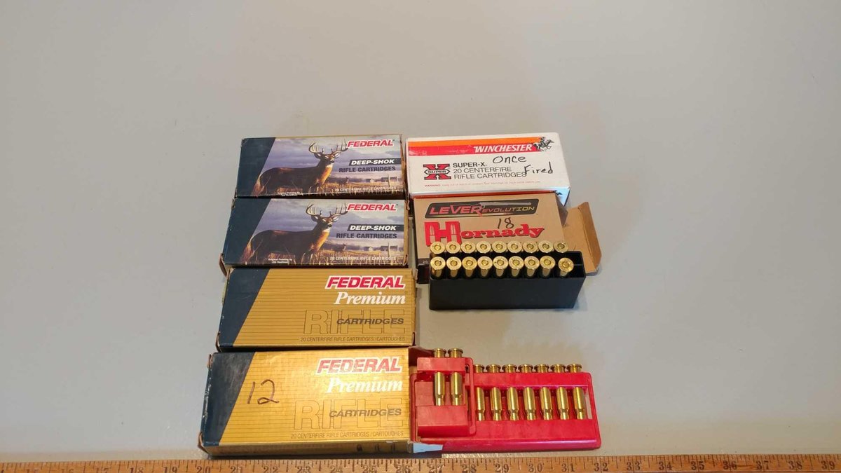 (I-36) 2 BOXES 30-30 WIN. 170 GN DEEP-SHOK HONNADY 30-30 LEVER EVOLUTION 160 GN. 18 SHELLS 30-30 (IT