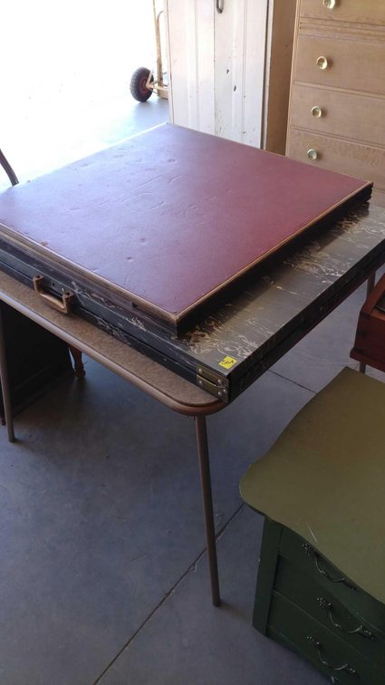 (3) FOLDING CARD TABLES