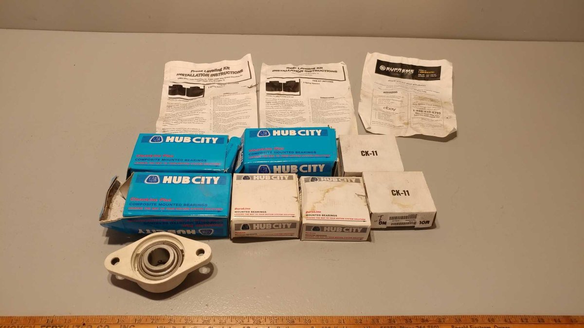 (I-62) ASSORTMENT OF HUB CITY BEARINGS