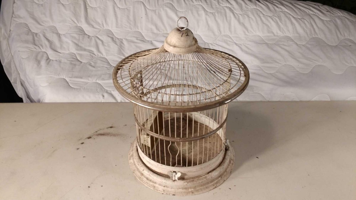 VINTAGE BIRD CAGE