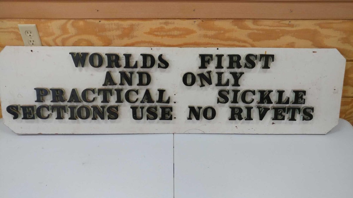 MUSEUM DISPLAY SIGN W/CARVED WOODEN LETTERS