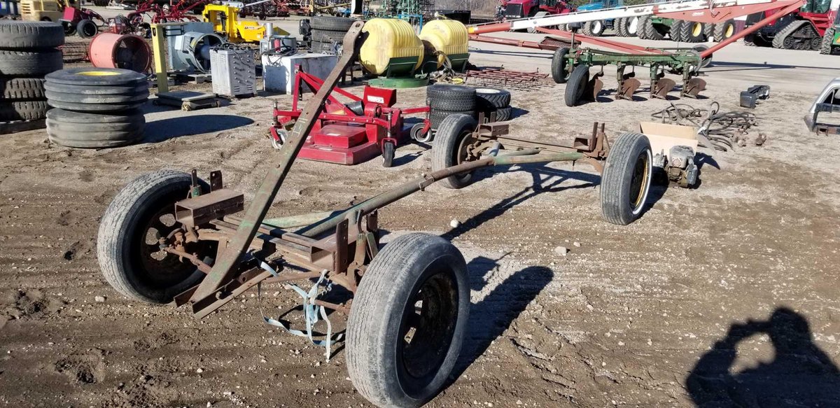 (I-11) TRAILER RUNNING GEAR  (ITEM AT ZIELSDORF AUCTIONS)