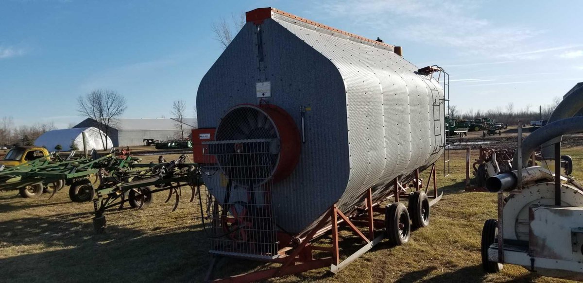 (I-21) BALEN DRYER MODLE HL 540 PTO PROPANE, ON TRANSPORT  (ITEM AT ZIELSDORF AUCTIONS)