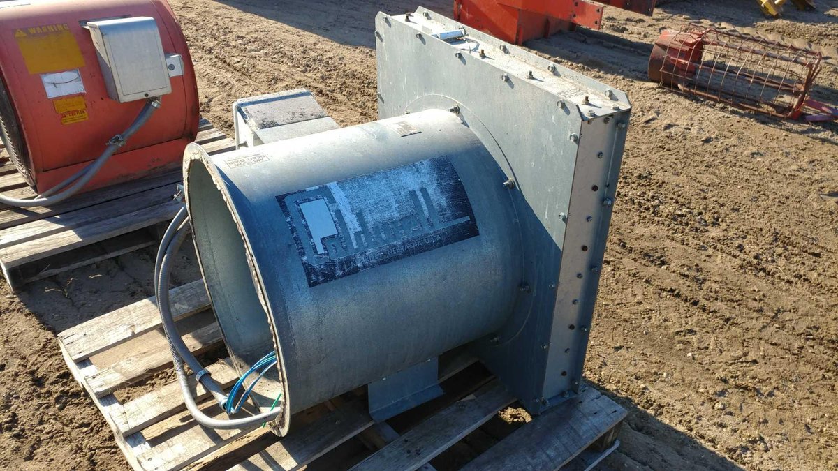 (I-48) 10HP 24" 3 PHASE CALDWELL BIN FAN&nbsp; (ITEM AT ZIELSDORF AUCTIONS)