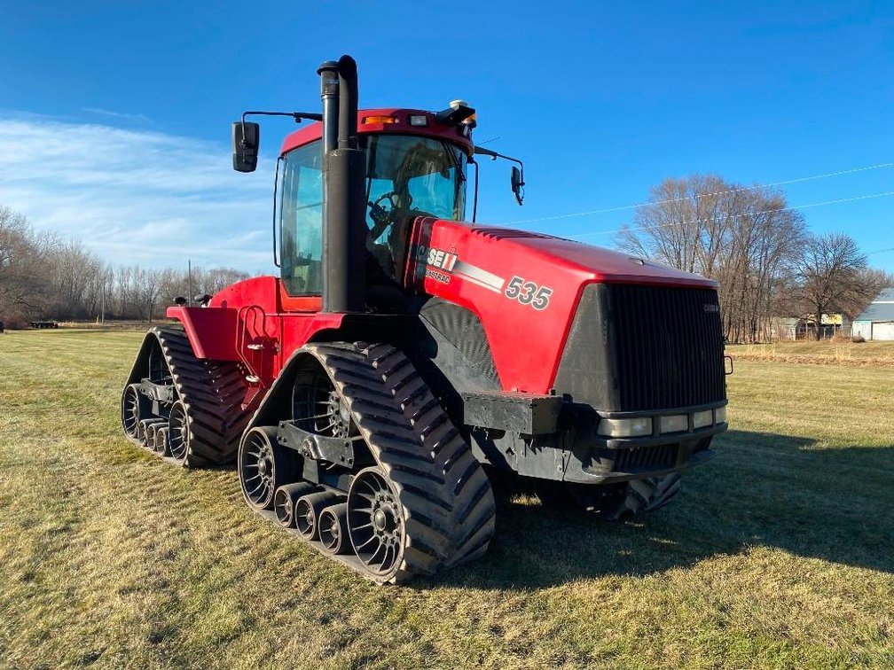 (I-75) 2008 CASE IH STX 535 QUAD TRAC 6176 HRS, 5 HYD, POWER BEYOND, EZ STEER 500, NEWER 30” TRACKS,