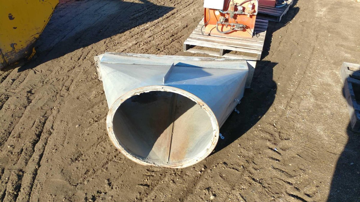 (I-51A) 24" BIN FAN TRASITION (ITEM AT ZIELSDORF AUCITONS)