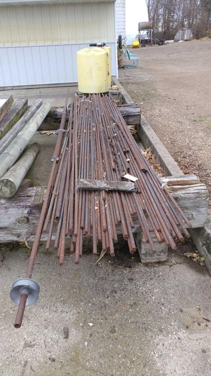 STEEL RODS, MOST SOLID (10' - 14' LENGTHS)