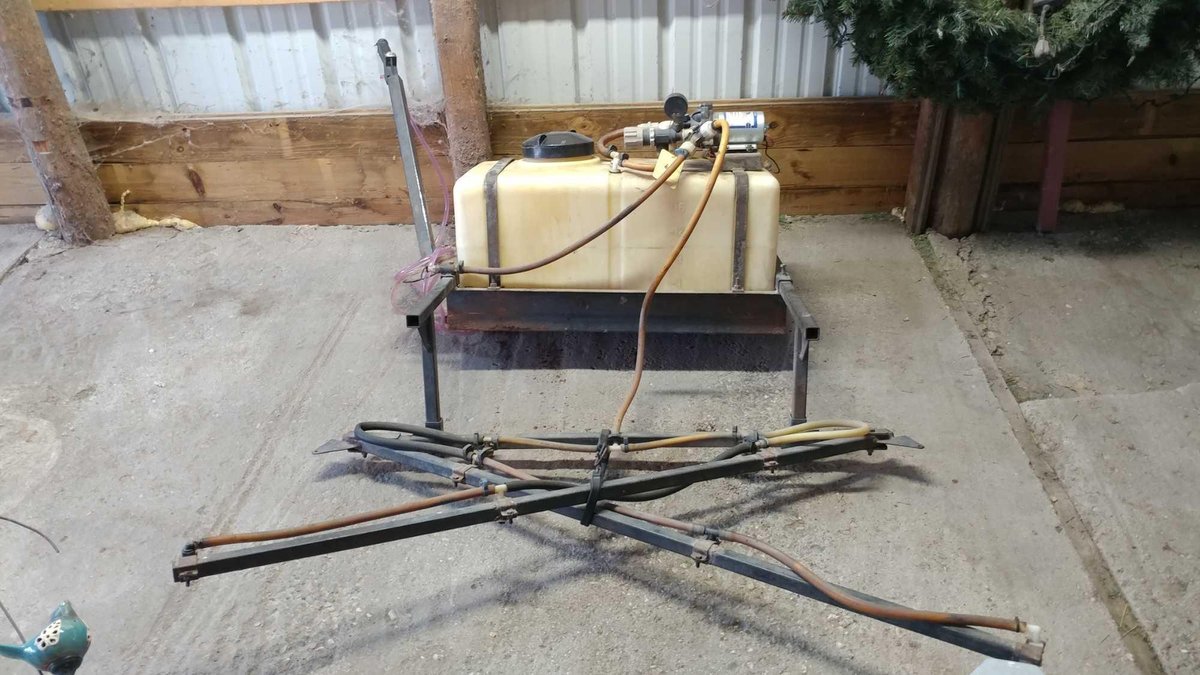 (B) 16 GALLON SPRAYER W/DIAGRAM PUMP (45 PSI, 5.0 AMP)