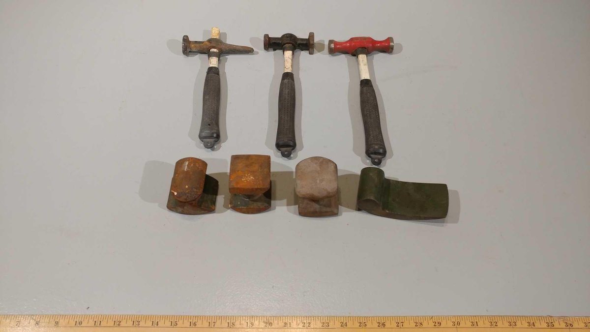 AUTO BODY SHAPING WEIGHTS AND HAMMERS