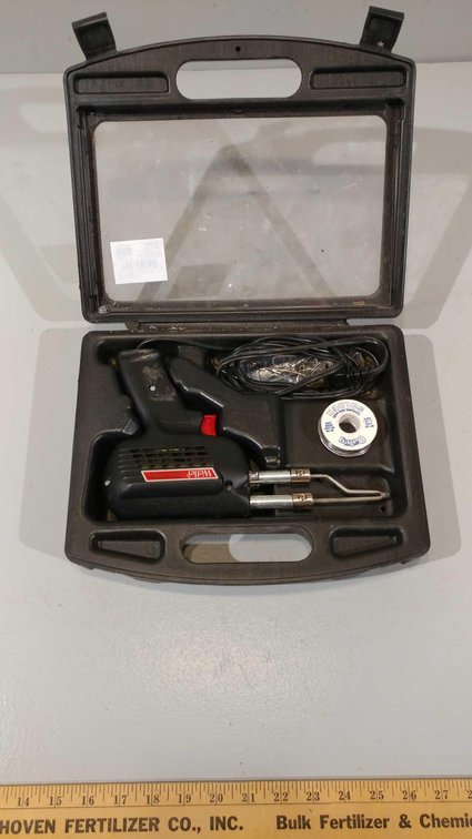WELLER SOLDERING GUN & SOLDERING WIRE 