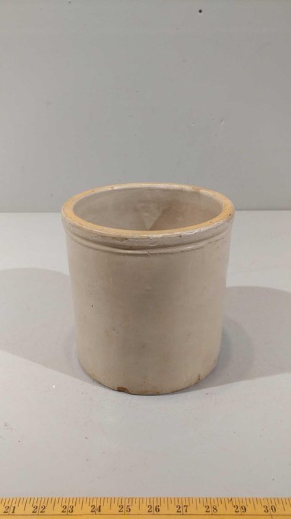 SMALL STONEWARE CROCK