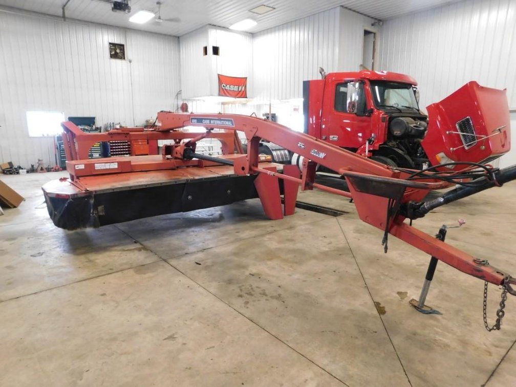 (I-2) CASE IH 8312 12' DISK BINE, METAL ROLLERS, 160 ACRES ON NEW SKIDS AND GUARDS, CENTER PIVOT, 10