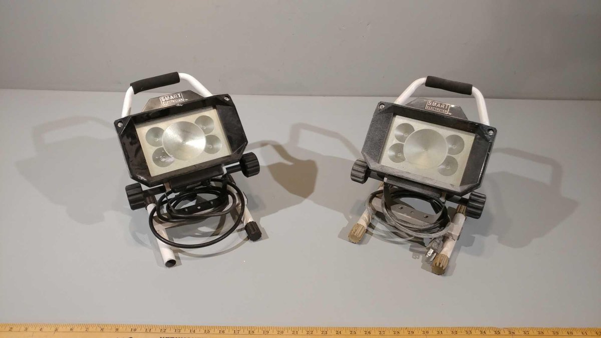 (2) LED WORK LIGHTS