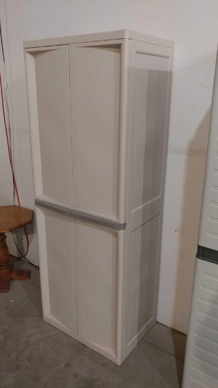 POLY CABINET (26"W X 69"H X 17"D)