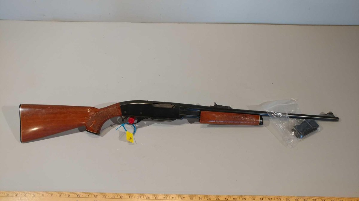 REMINGTON 30-06 CAL GAME MASTER, MODEL 760 PUMP RIFLE, W/EXTRA MAG, SERIAL#526328 (LOCATED AT MIKES 