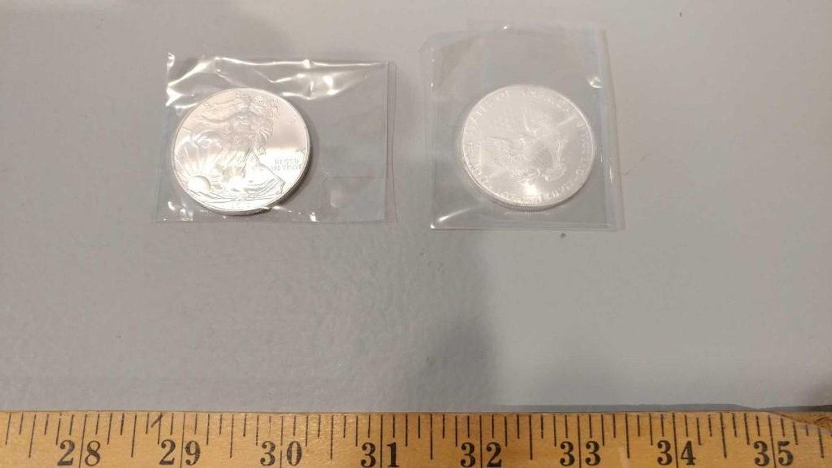 (I-874) (2) UNCIRCULATED 2010 AMERICAN SILVER EAGLES