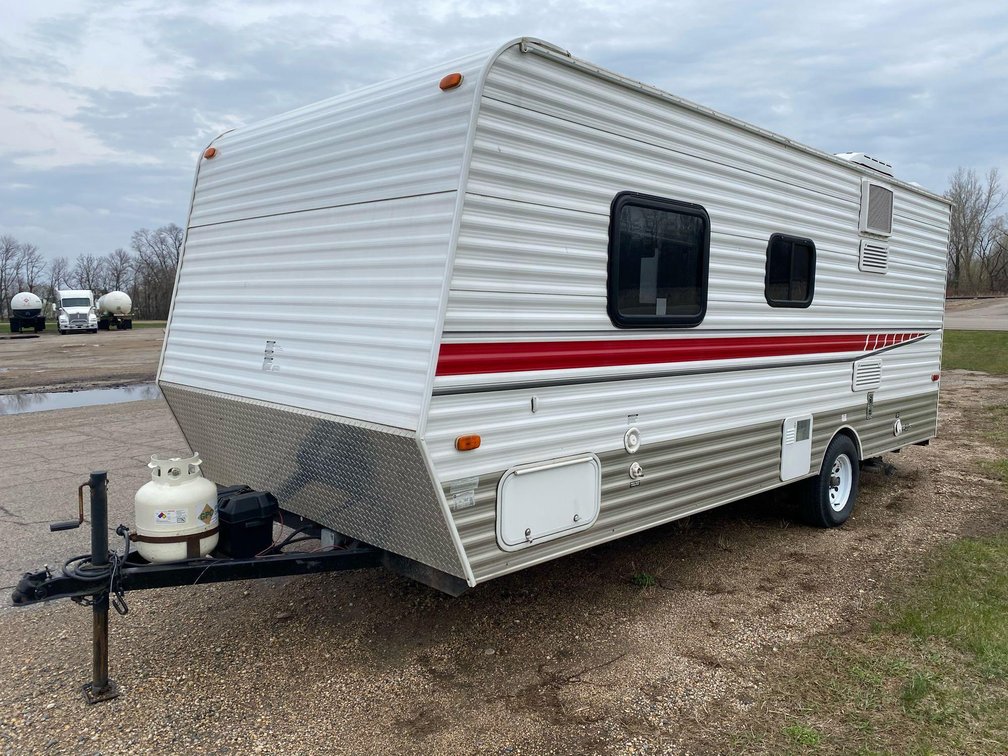 (I-10A) (TITLE) 2013 K-Z SPORTSMAN CLASSIC 190 22' CAMPER SINGLE AXLE, AC, WATER HEATER, MICROWAVE, 
