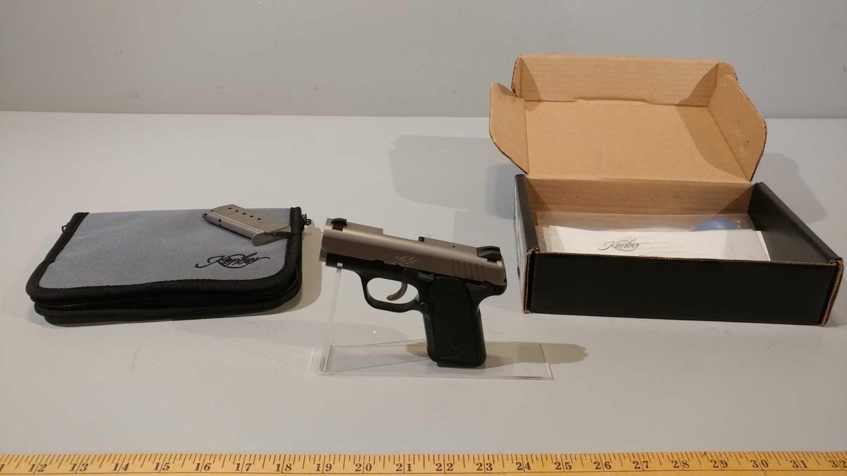 (I-439) KIMBER SOLO CARRY 9MM PISTOL W/CASE, SERIAL #S1149370 (LOCATED AT MIKES GUN SHOP IN BENSON