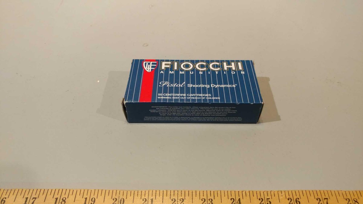 (I-445) FIOCCHI AMMUNITION (50) CENTERFIRE CARTRIDGES, 40 SWA, 170 GRS