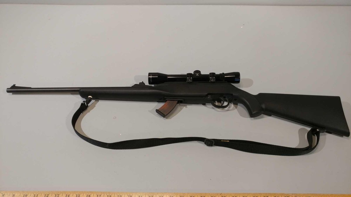 (I-234) REMINGTON MODEL 522 VIPER .22 CAL RIFLE, SEMI-AUTO W/TIMBER KING 4 X 32 SCOPE, SN# 3066824 (