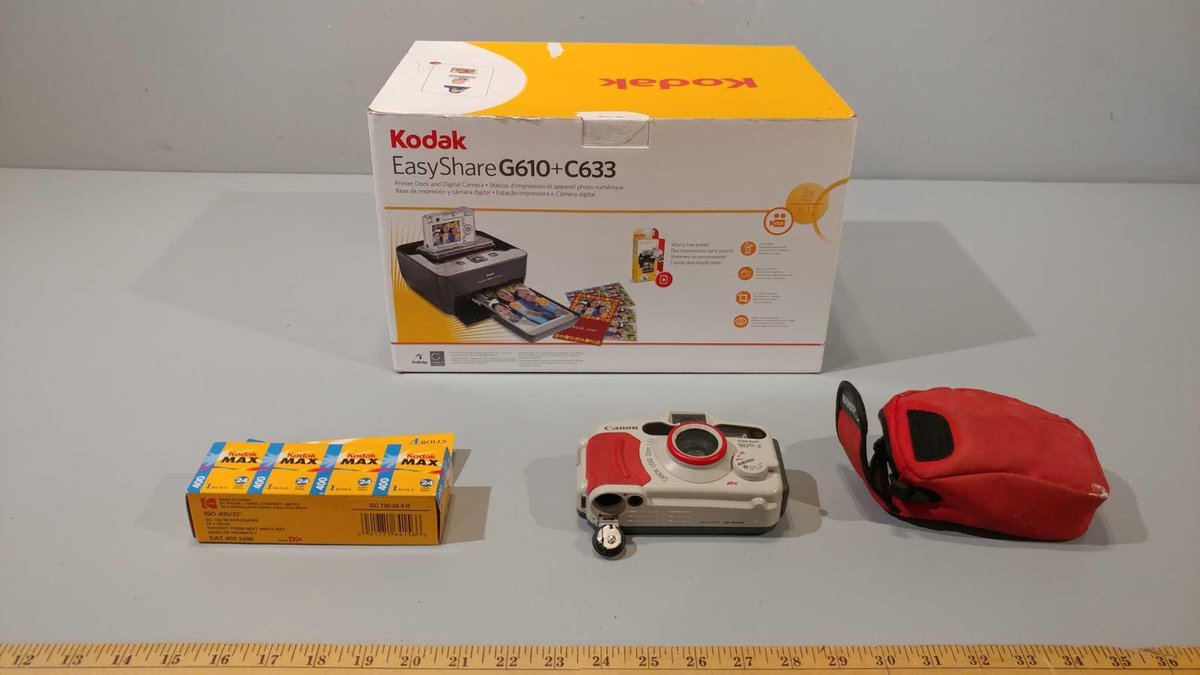 KODAK EASY SHARE G610&C633 PRINTER DOCK & DIGITAL CAMERA