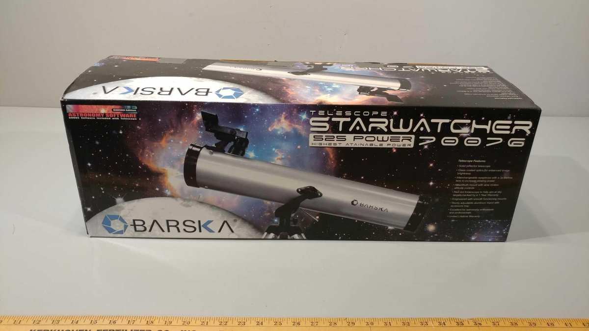 BARSKA TELESCOPE STARWATCHER 525, HIGHEST ATTAINABLE POWER