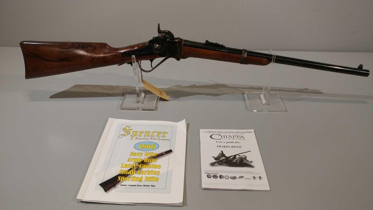 ITALY MODEL: 1863 SHARPS CAL-45-70, SER# 14B63648, CHIPPA FIREARMS DAYTON, OH, (LOCATED AT MIKES GUN