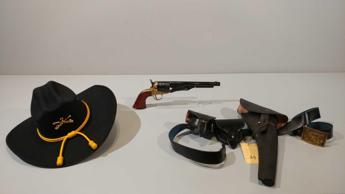 ITALY, FULLY ENGRAVED, MODEL: 1860 ARMY 44 CAL REVOLVER, SER# 670723, COMPLETE (LOCATED AT MIKES GUN