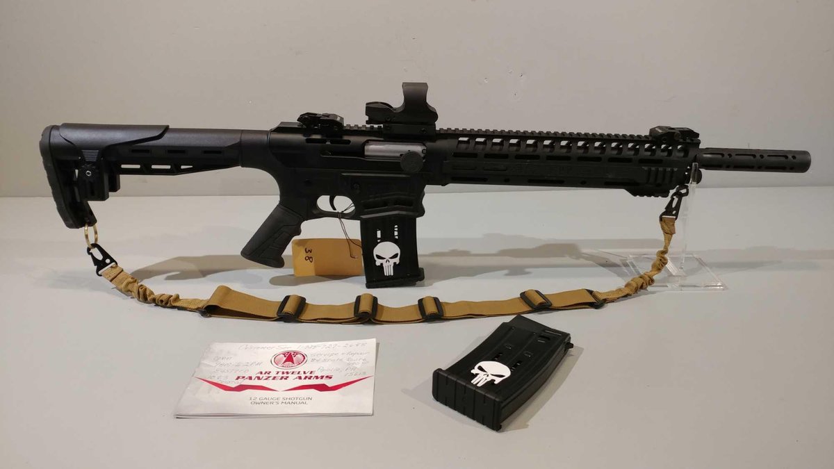 PANZAR ARMS TURKEY AR12, 12 GA W/2 5-SHOT CLIPS, SER# YD-18-04006, (LOCATED AT MIKES GUN SHOP IN BEN