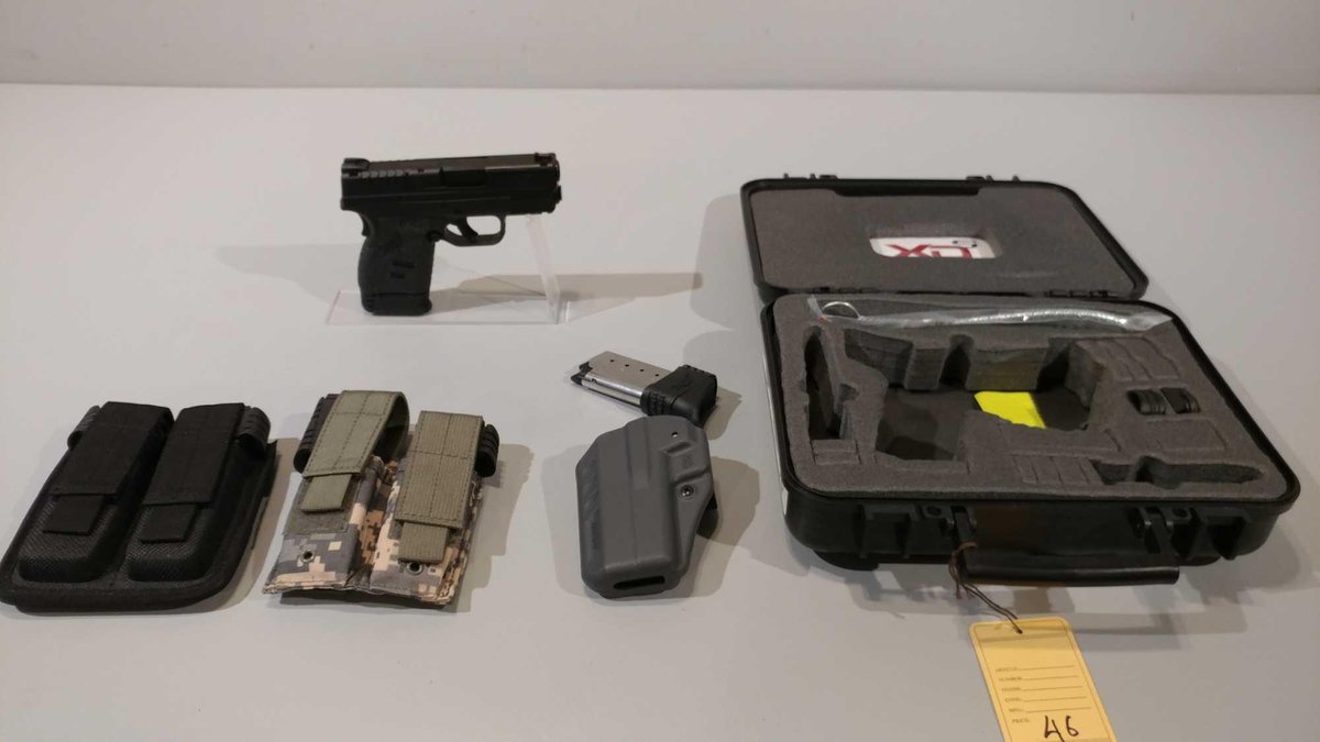 CROATIA, MODEL: XDS 3.3 AUTO-CAL 45 ACP, SER# S3277797, SPRINGFIELD ARMORY, (2) EXT (LOCATED AT MIKE