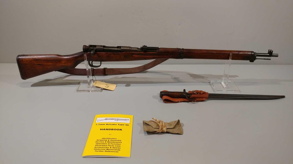 JAPAN, MODEL: TYPE 99 ARISAKA (NOT LAST DITCH) BOLT CAL 7.7, SER# 813222, ORIGINAL (LOCATED AT MIKE